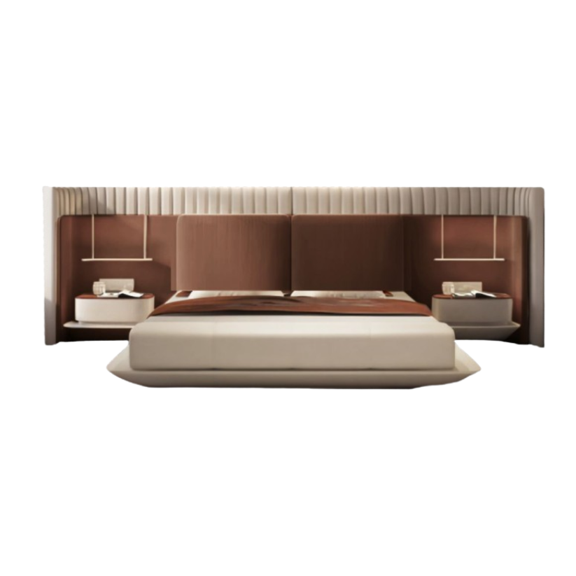 Majesta (Bed + side tables)