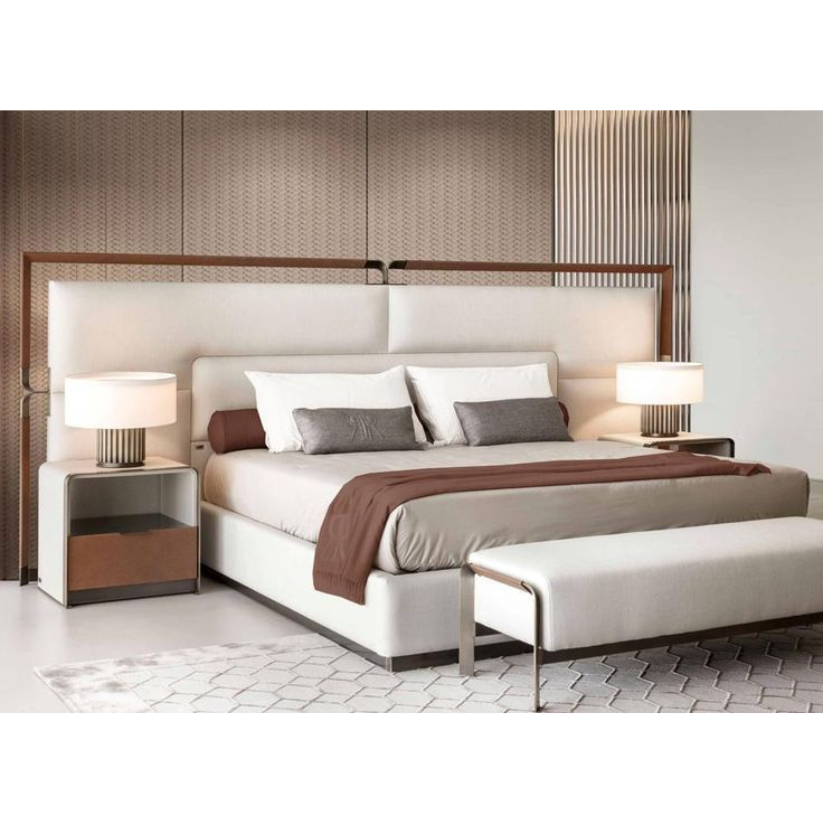 Alora (Bed + side tables)