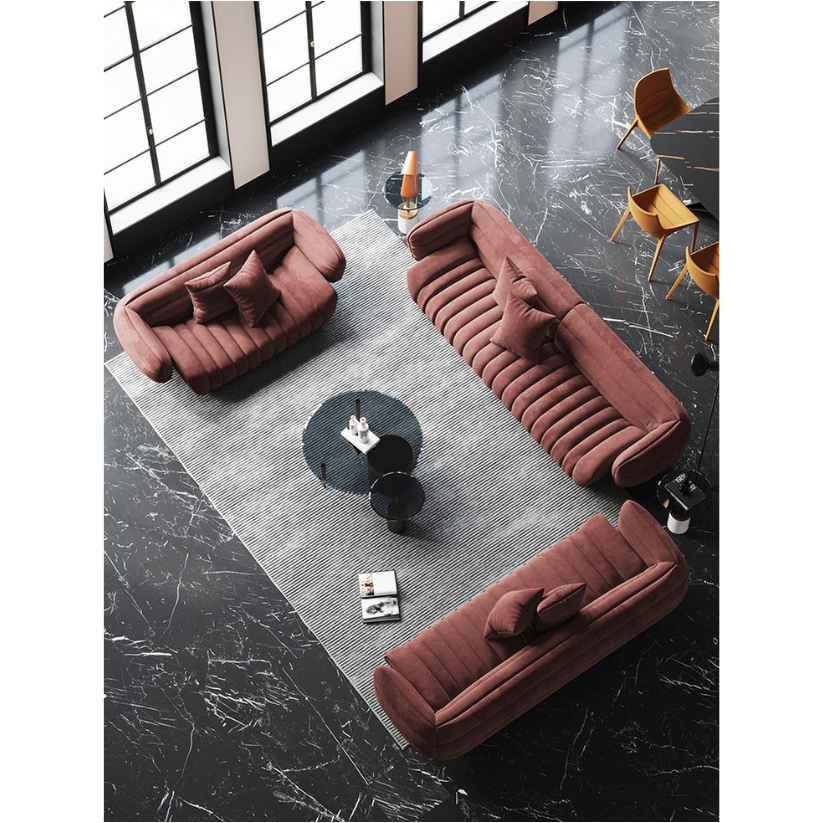 Elara Sofa Set (6 Seater)