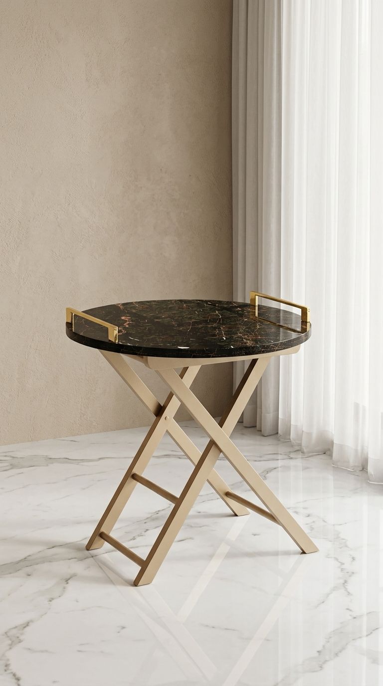 FOLDABLE SERVING TABLES (2PC)