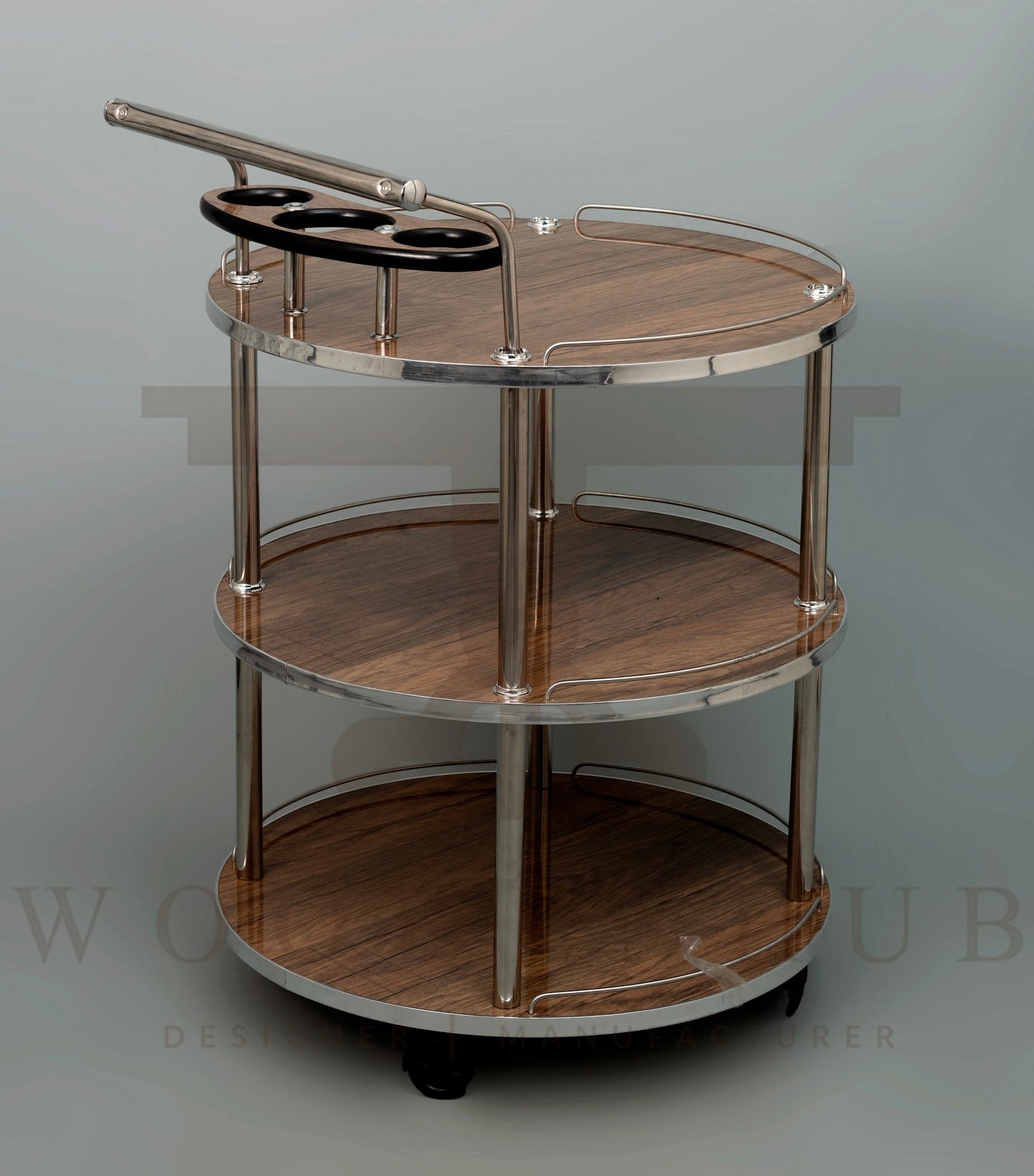 TRIPLE ROUND TROLLEY