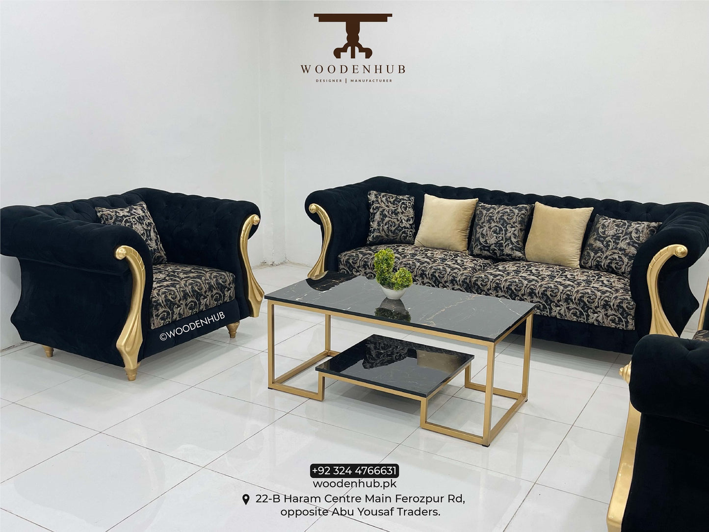 CROWN Sofa (6 Seater)