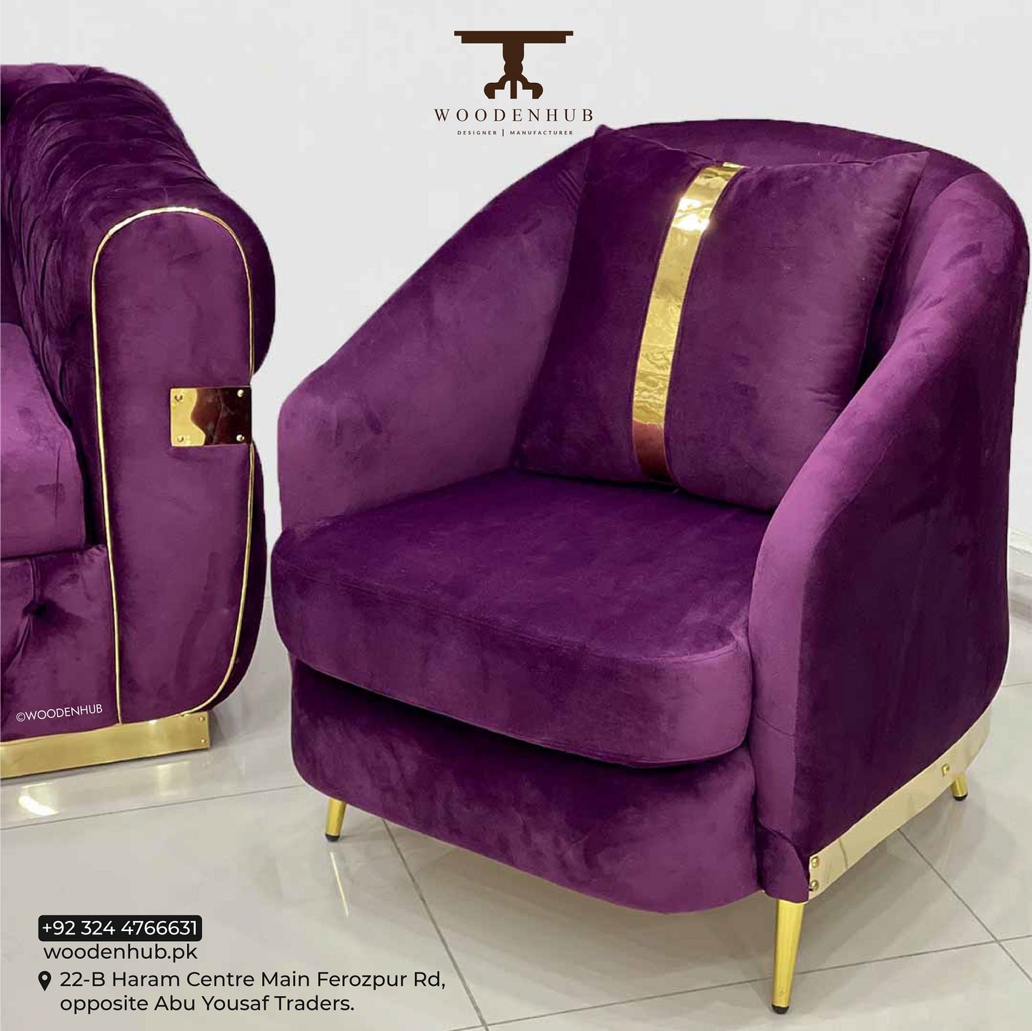 ROMA Sofa Set (6 Seater)