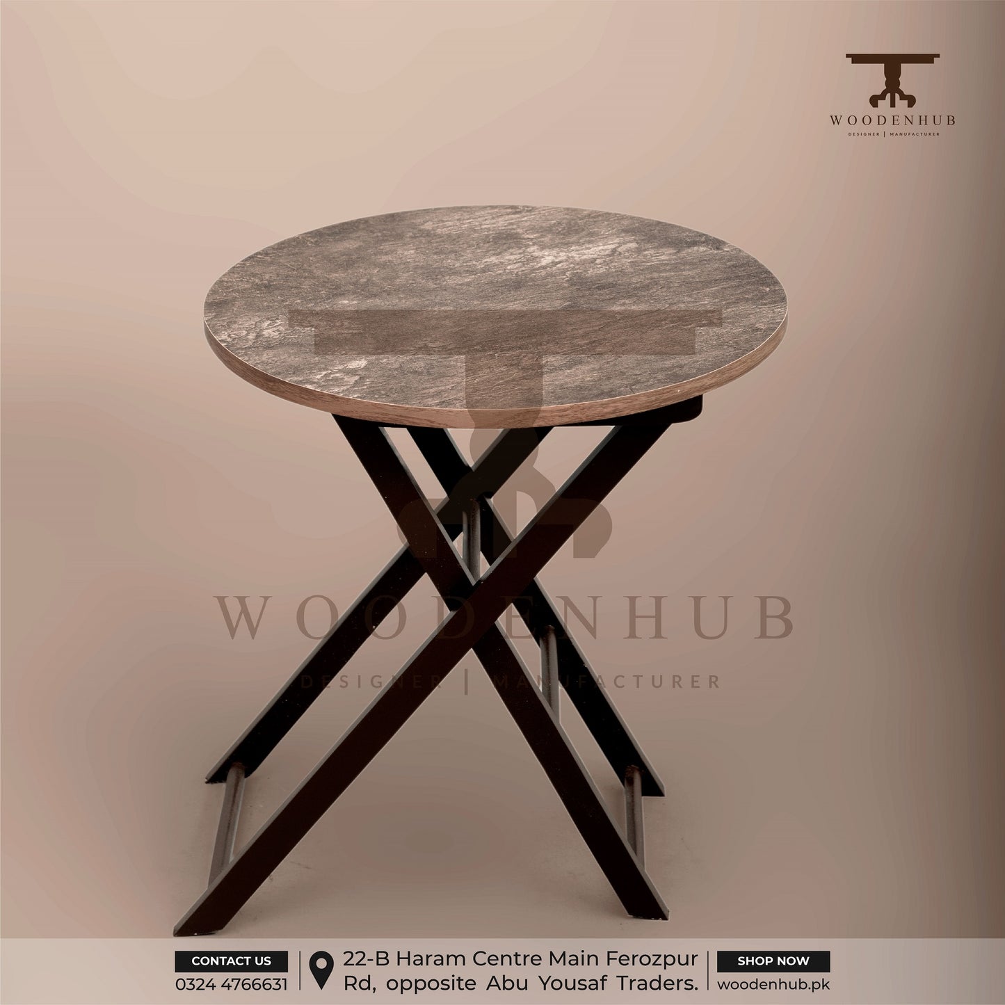 FOLDABLE SERVING TABLES (2PC)