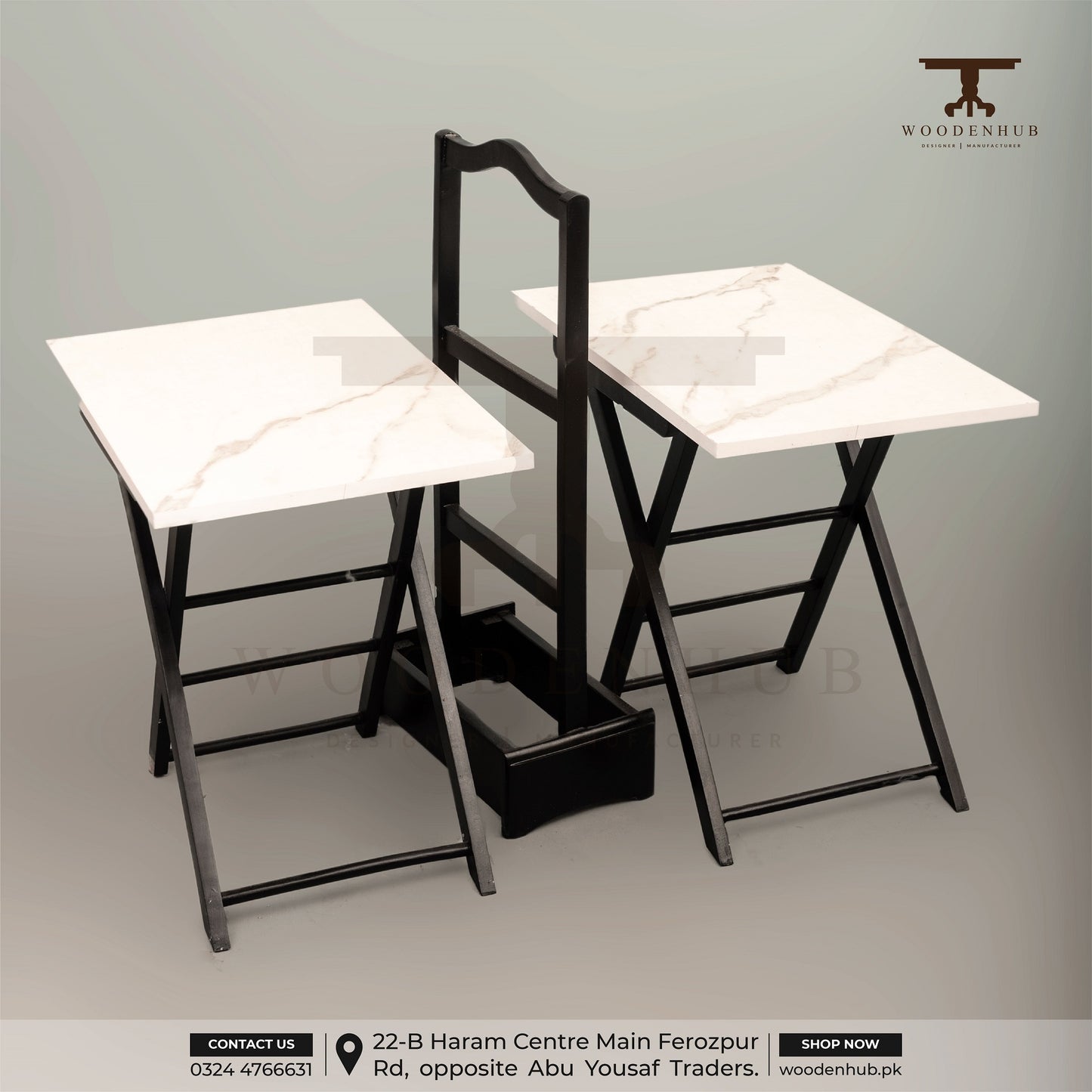 FOLDABLE TABLE SET (2PC)