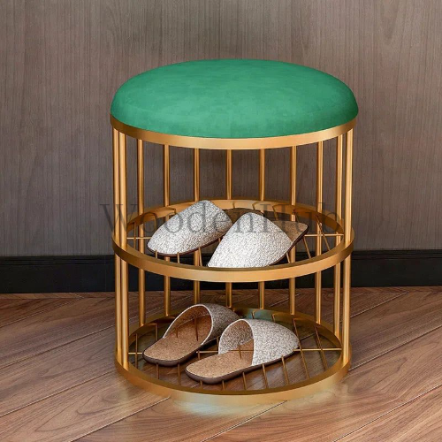 Metal Storage Stool