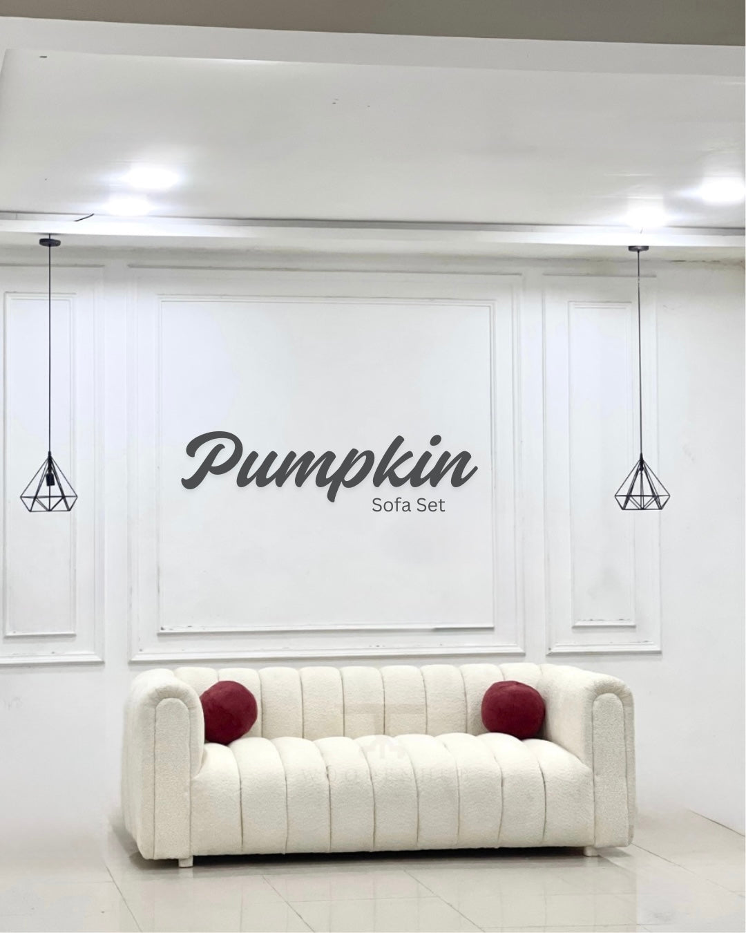 PUMPKIN 3 - SEATER SOFA SET