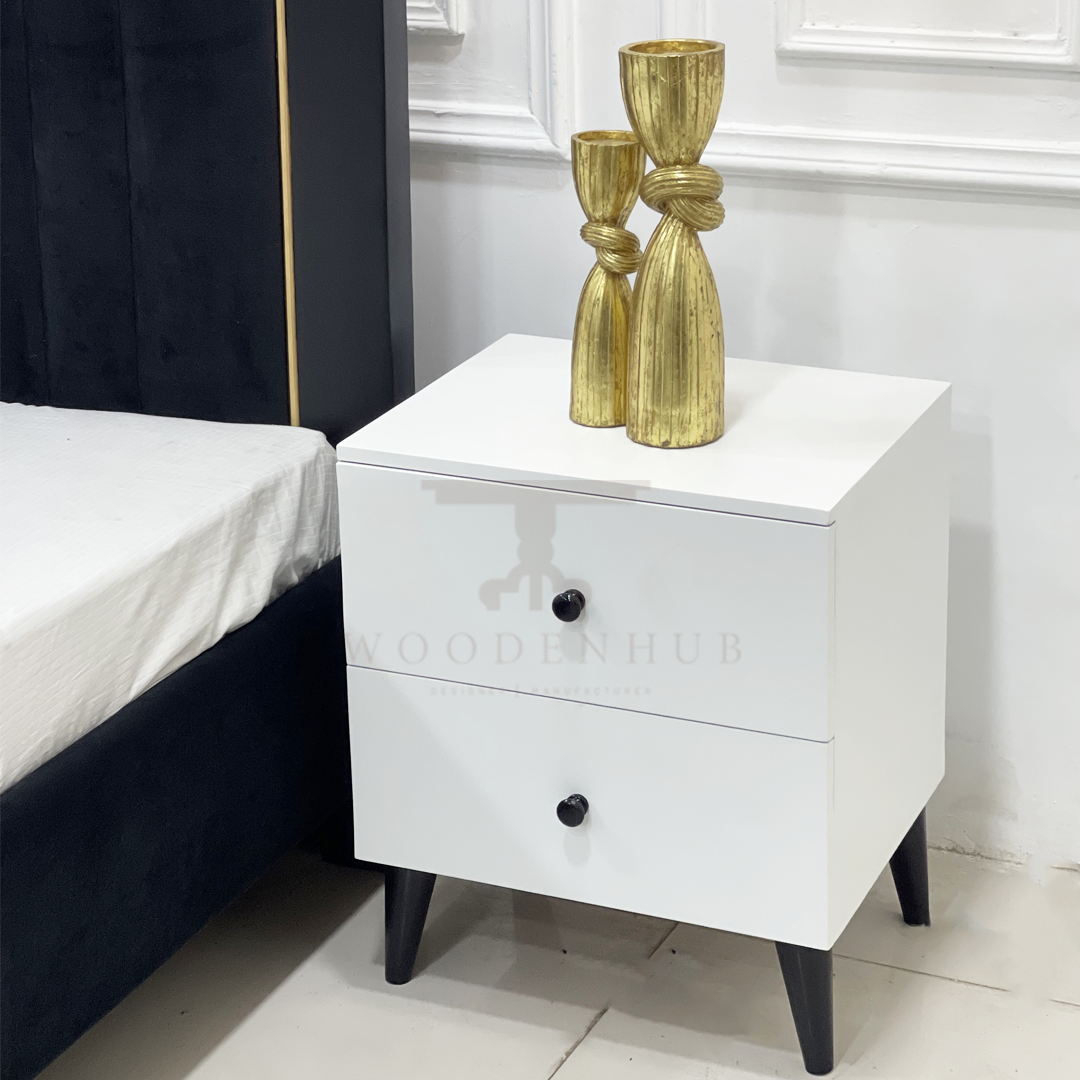 Brio Bed Set (Bed+Side Tables)