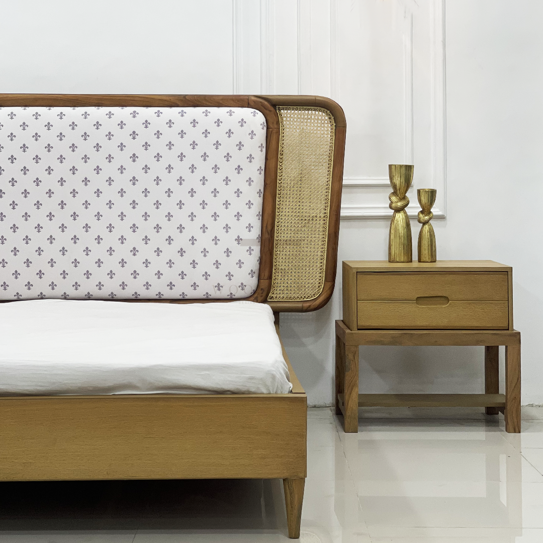 LINEA BED SET (Bed + Side Tables)