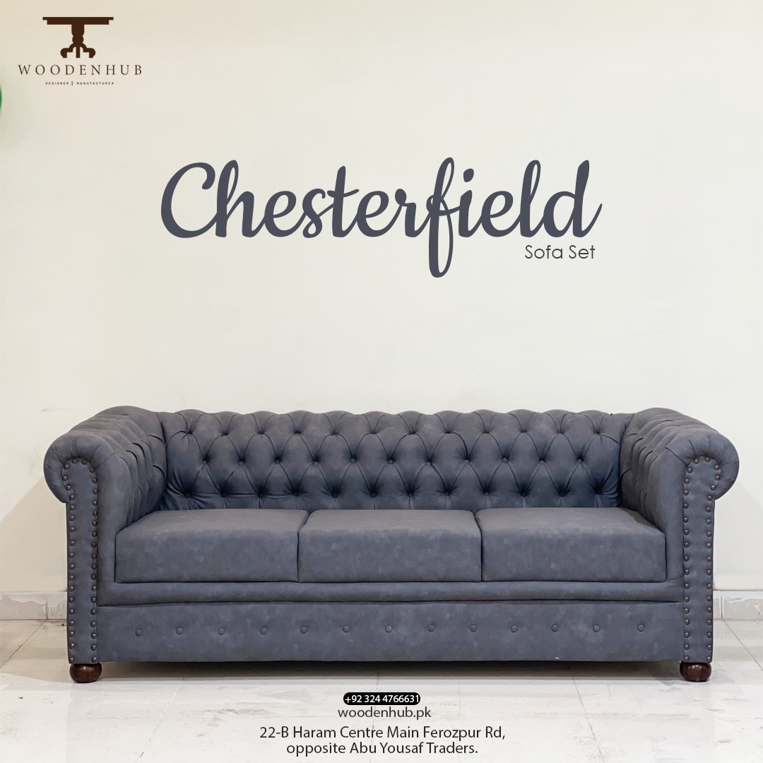 Chesterfield 3 - SEATER SOFA SET