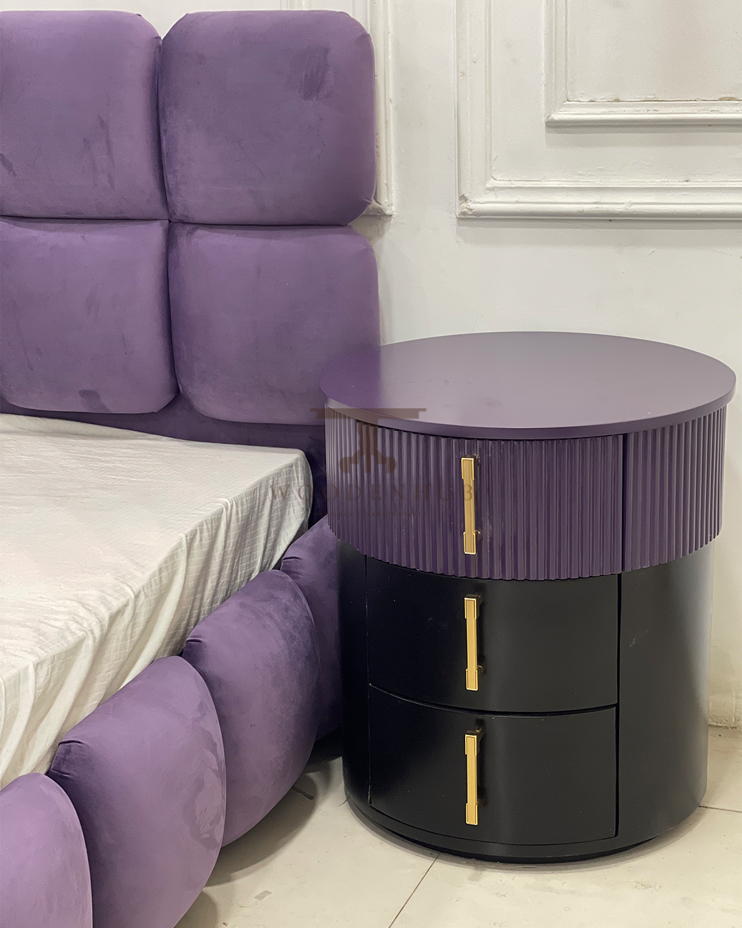 Bubble Bed Set (Bed+Side Tables)