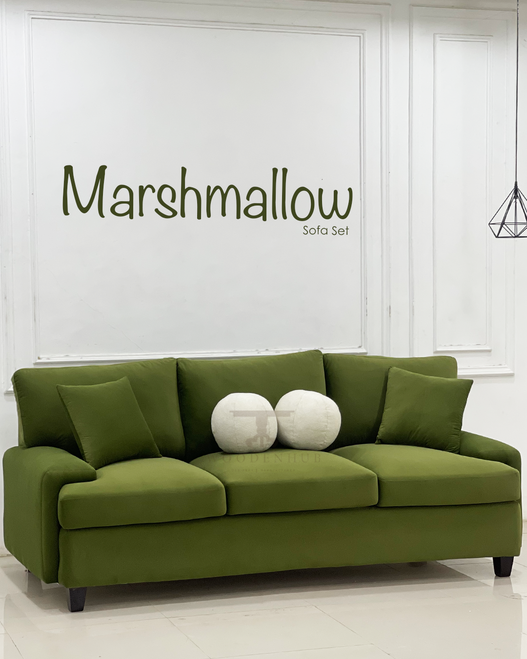 MARSHMALLOW 3 - SEATER SOFA