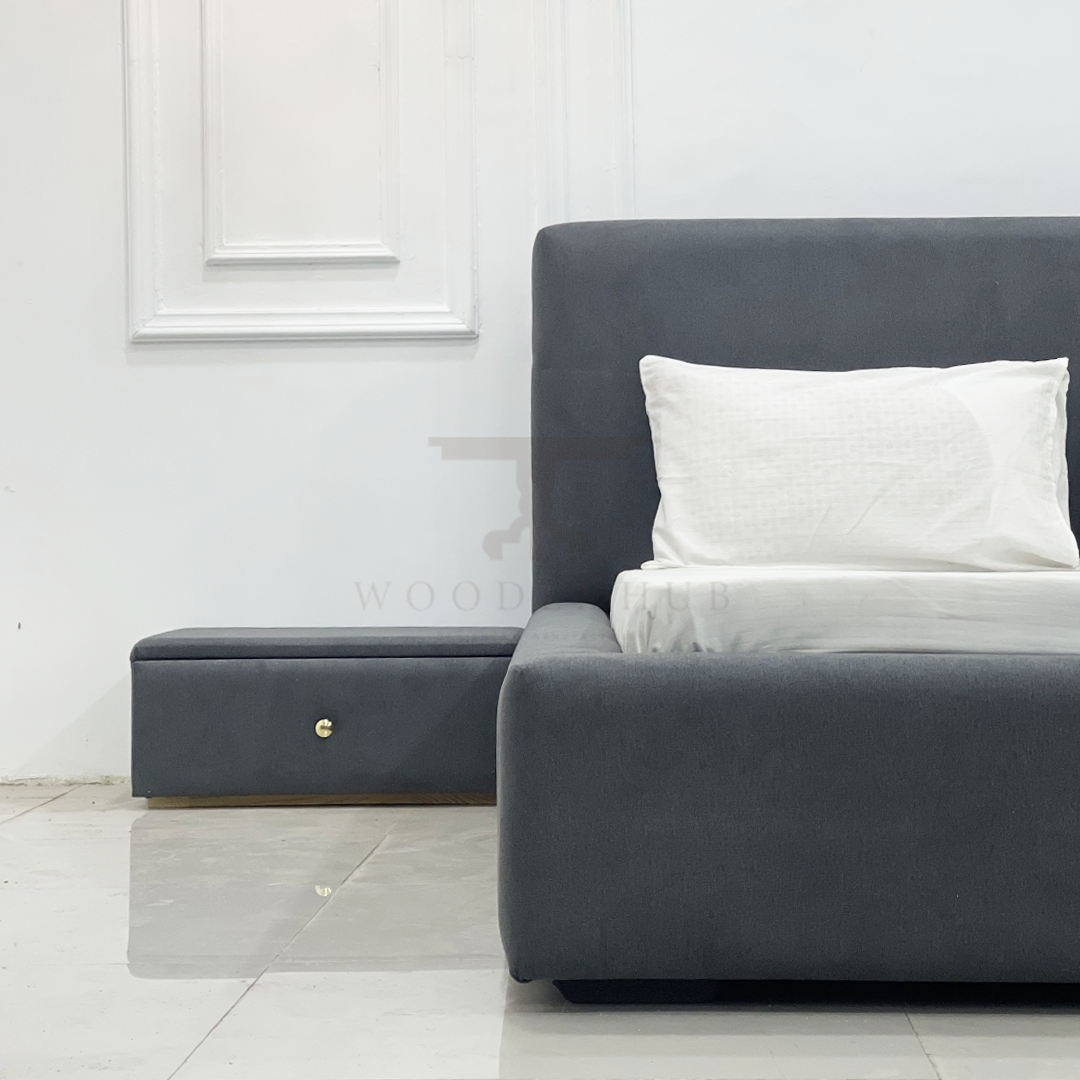 MILAN BED SET (Bed+Side Tables)