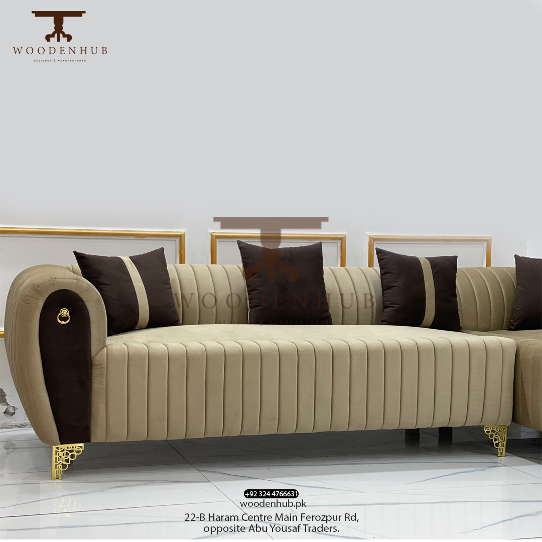 MARTIN L Shape Sofa (6 Seater)