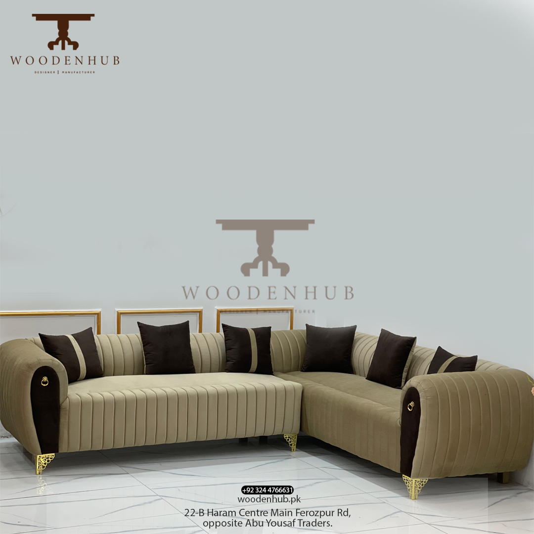 MARTIN L Shape Sofa (6 Seater)
