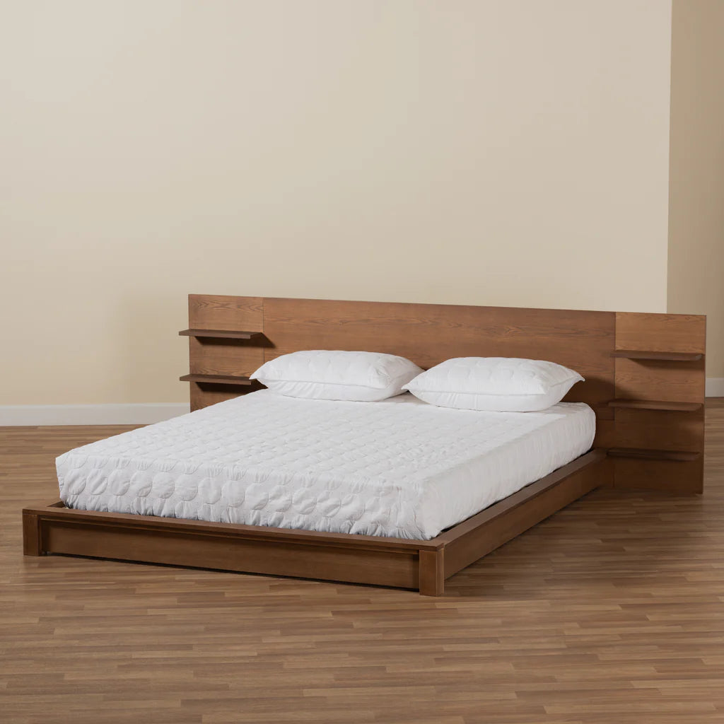 Sora Bed Set (Bed+Side Tables)