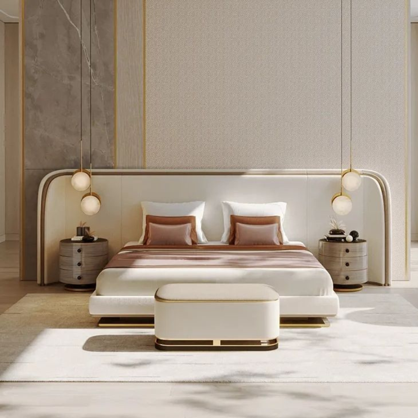 Kyoto (Bed + side tables)