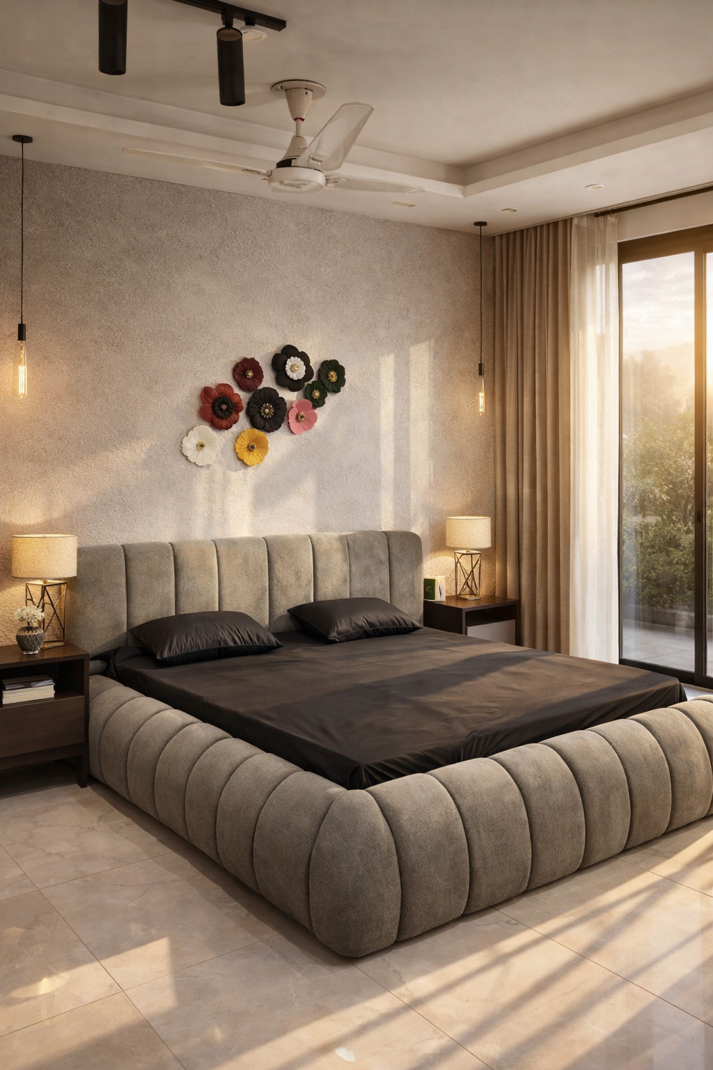 Cloud 9 Bed Set (Bed+Side Tables)