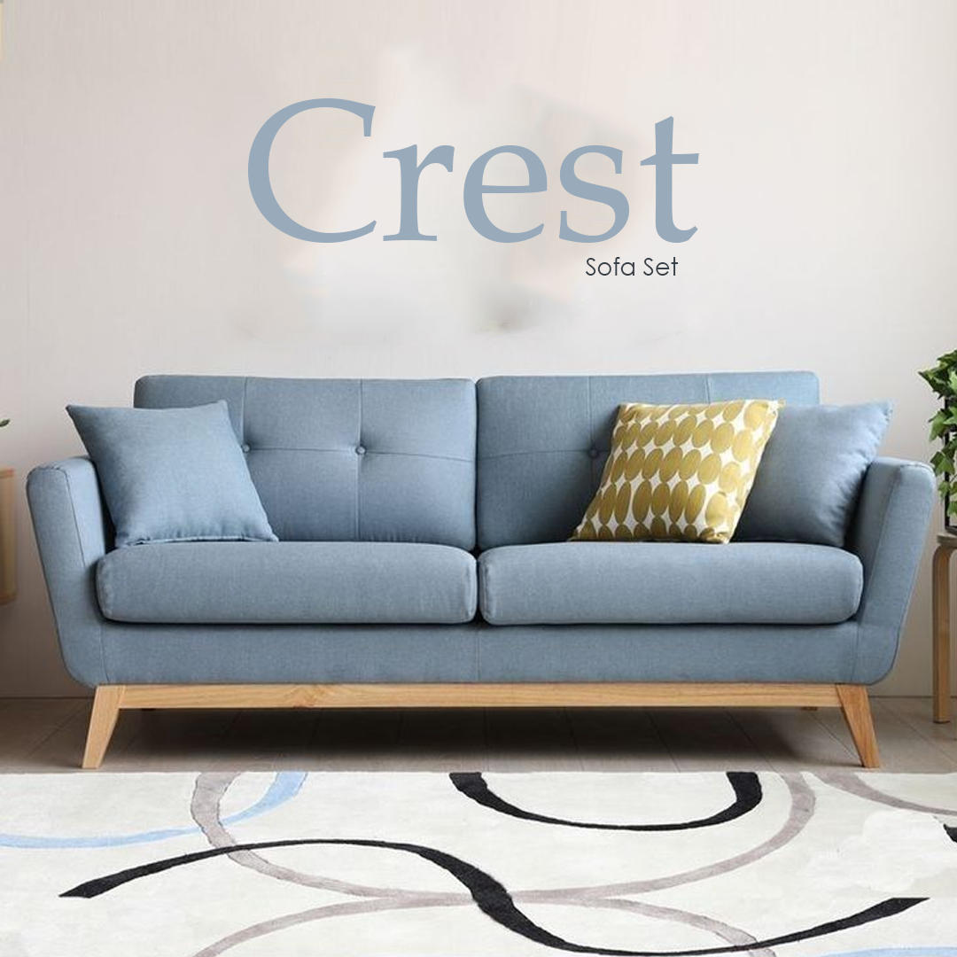 Crest Sofa Set (2 Seater)