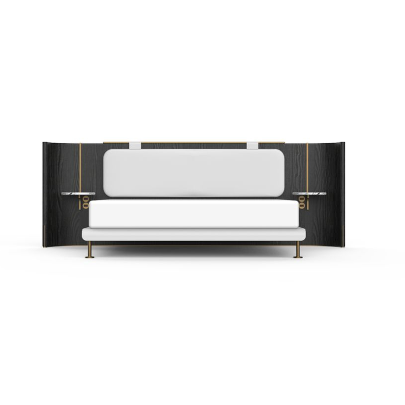 Elara (Bed + side tables)