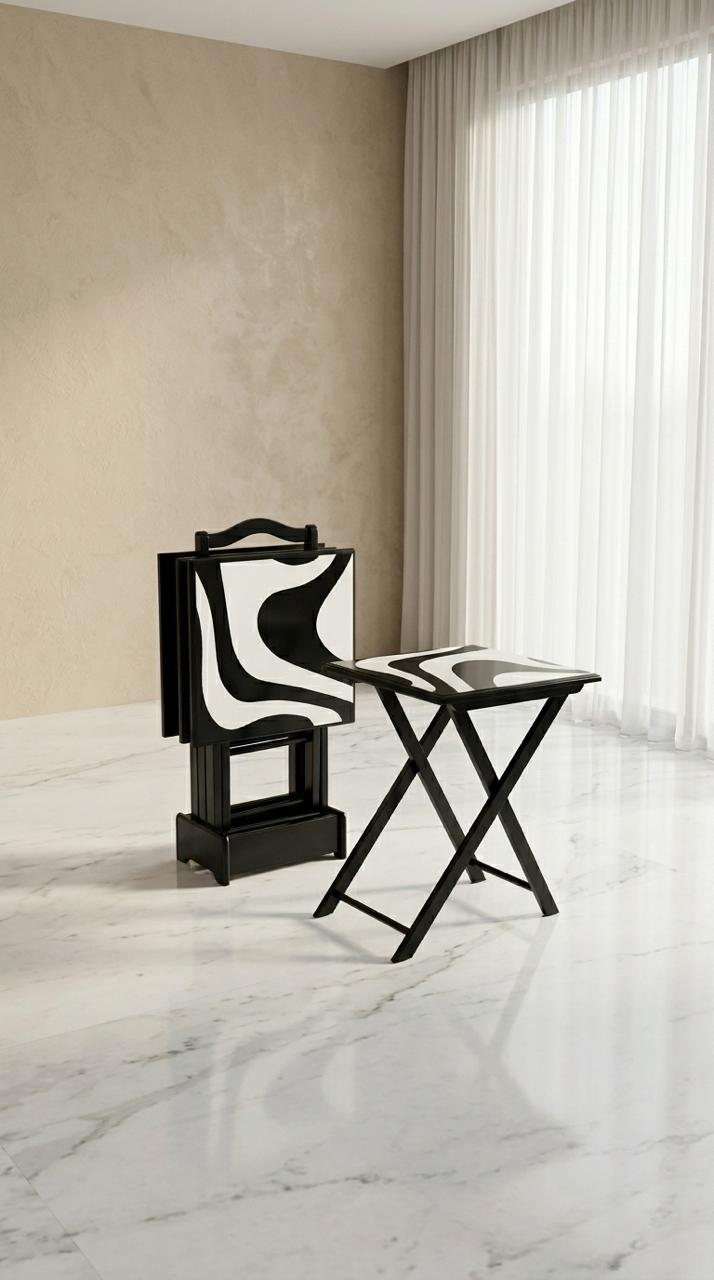 FOLDABLE SERVING TABLES (2PC)