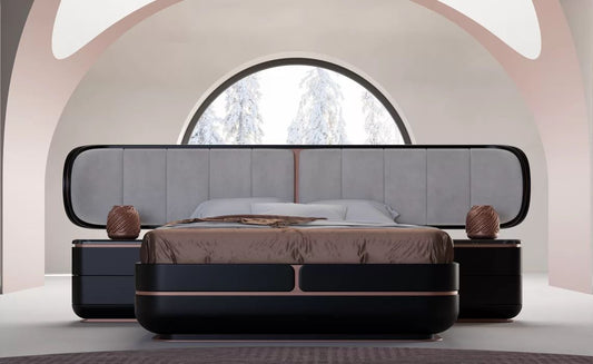 Natura Bed + side tables