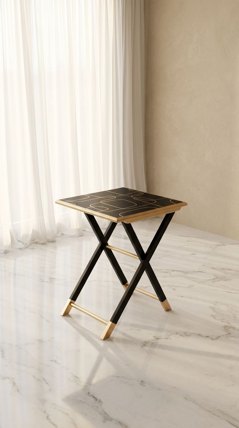 FOLDABLE SERVING TABLES (2PC)