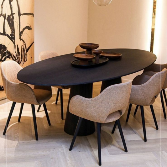 Linea 6 Seater Dining Set