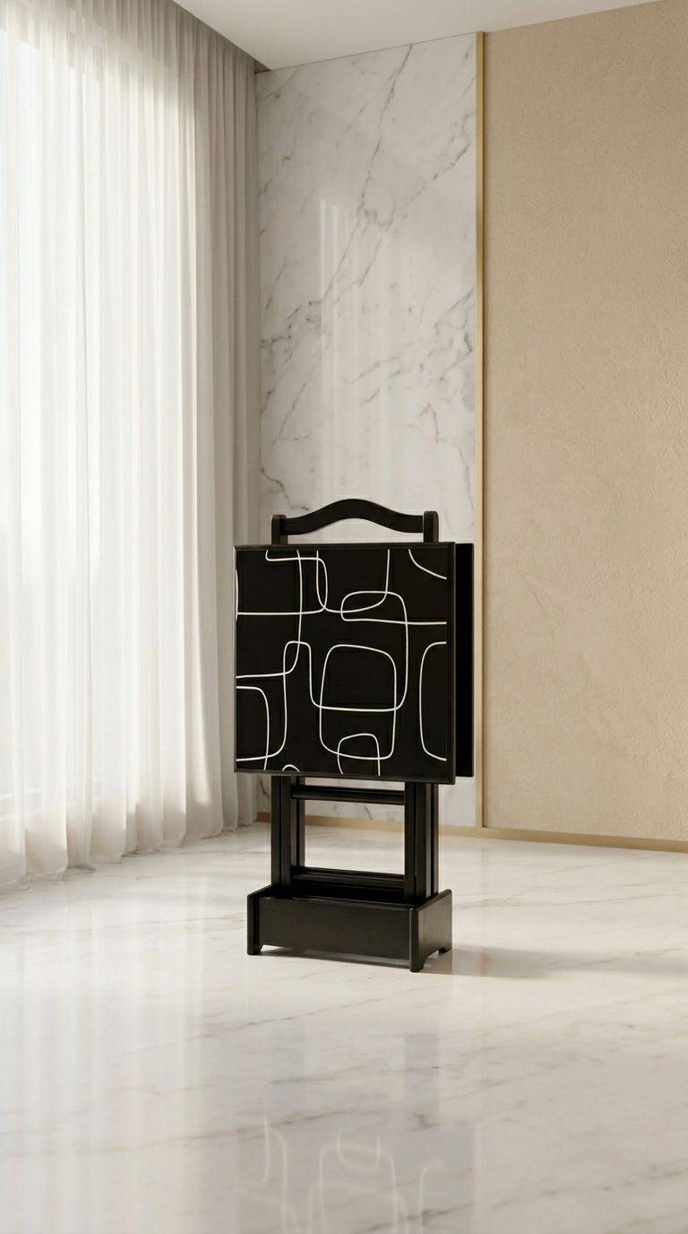 FOLDABLE SERVING TABLES (2PC)
