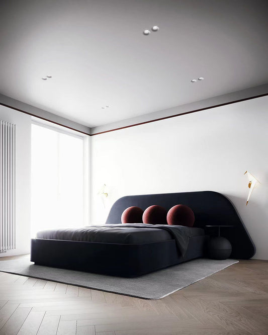 Eterna Bed + side tables