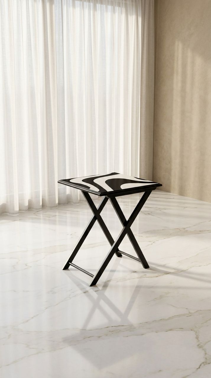 FOLDABLE SERVING TABLES (2PC)