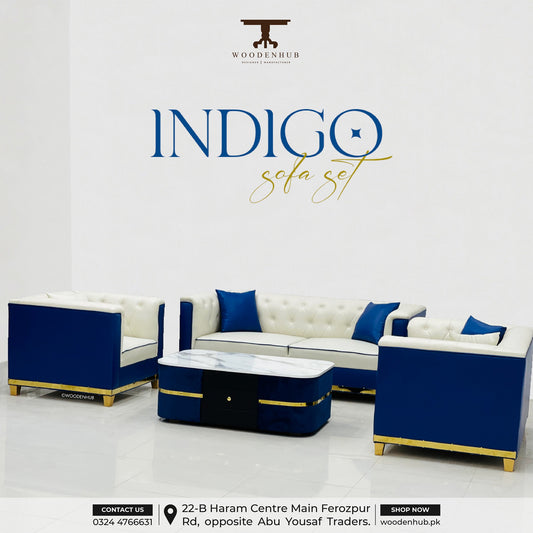 INDIGO Sofa Set (6 Seater)