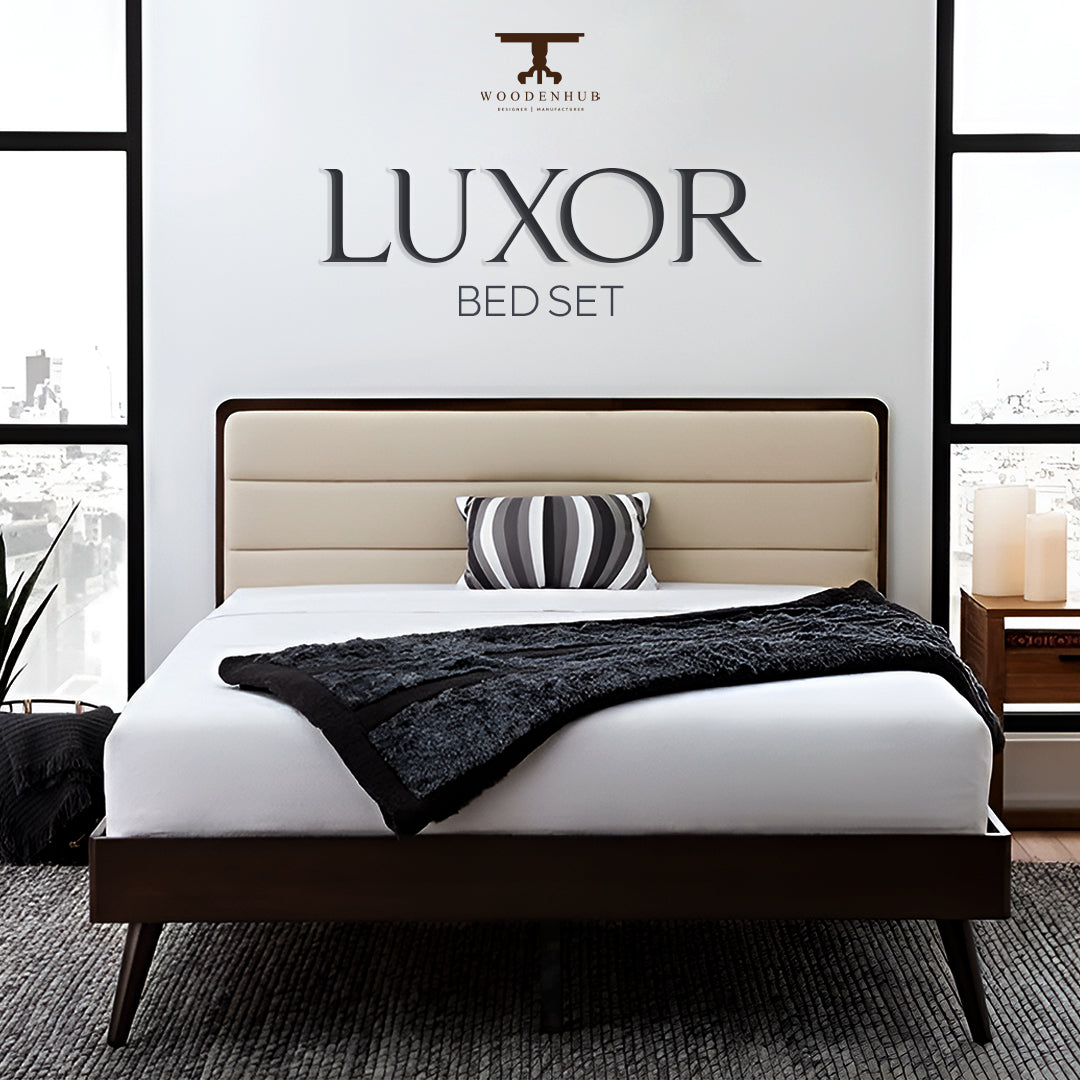LUXOR Bed Set (Bed+Side tables)