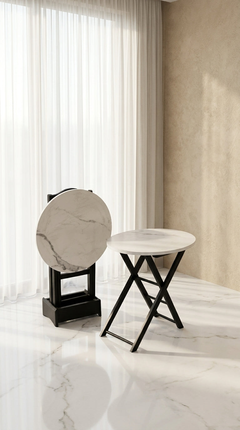 FOLDABLE SERVING TABLES (2PC)