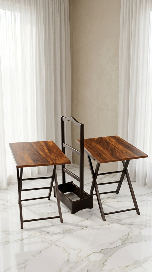 FOLDABLE SERVING TABLES (2PC)
