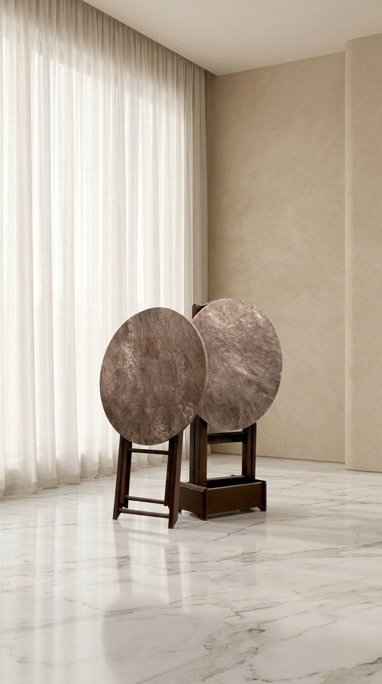 FOLDABLE SERVING TABLES (2PC)