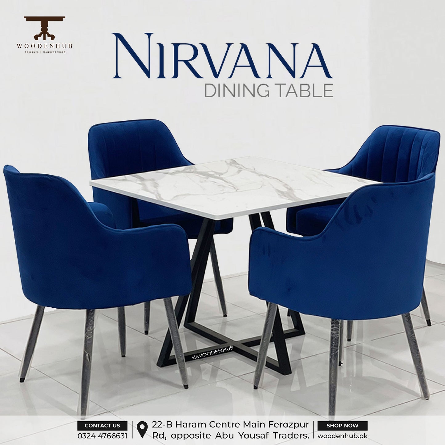 NIRVANA Dining Table Set