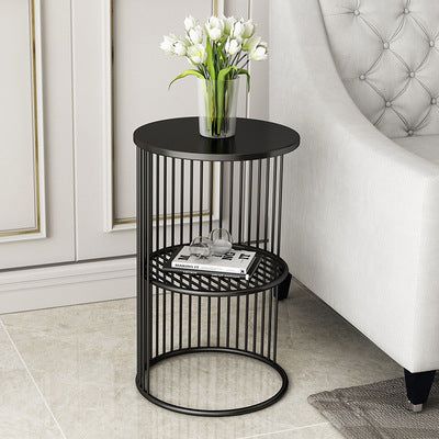 Round Caged Coffee Table