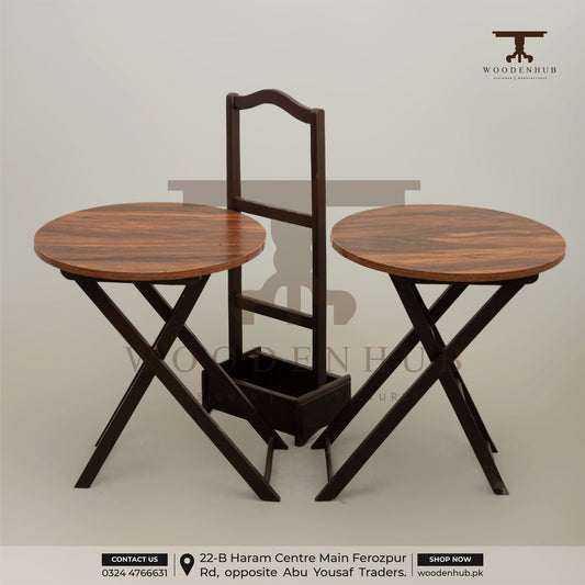 FOLDABLE SERVING TABLES (2PC)