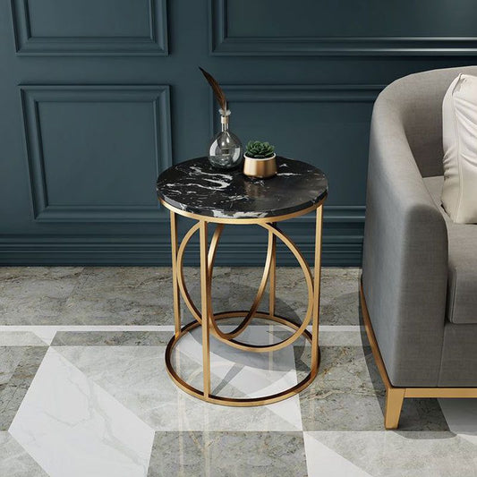 Round End Marble Table