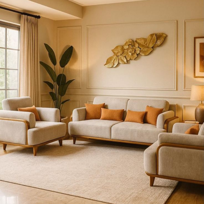 Arden 2.0 Sofa Set (6 Seater)