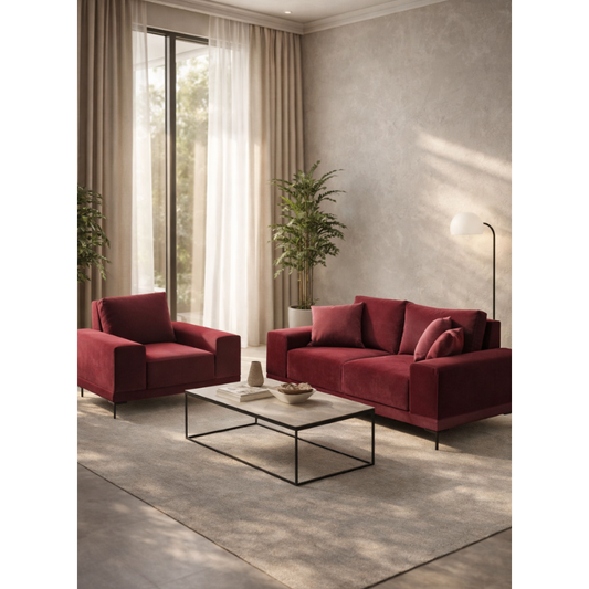 Crescent Sofa Set (6 Seater)