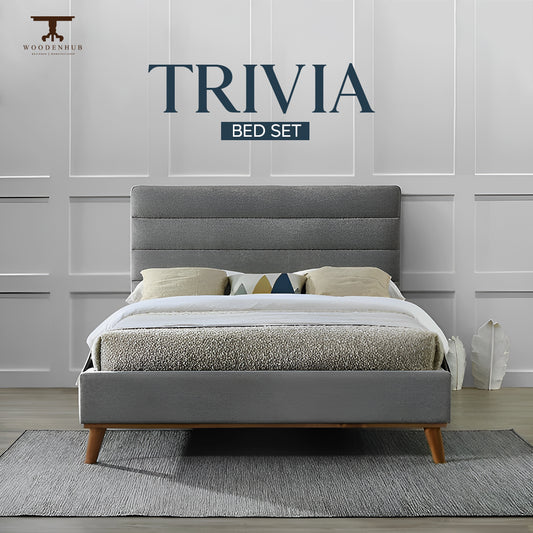 TRIVIA Bed Set (Bed + Side tables)