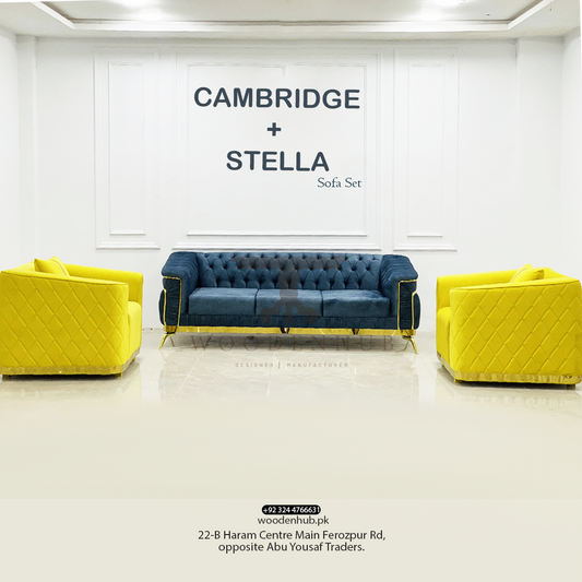 CAMBRIDGE + STELLA 5 - SEATER SOFA SET