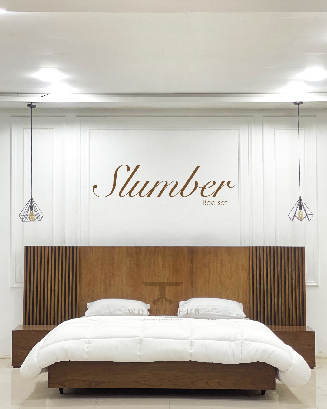 Slumber Bed Set (Bed+Side Tables)