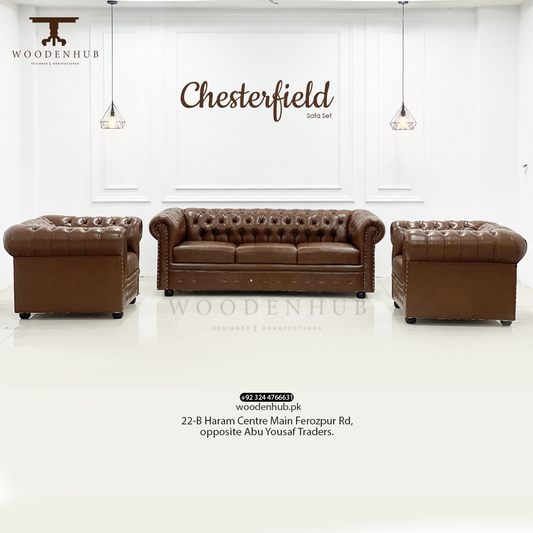 Chesterfield 5 - SEATER SOFA SET