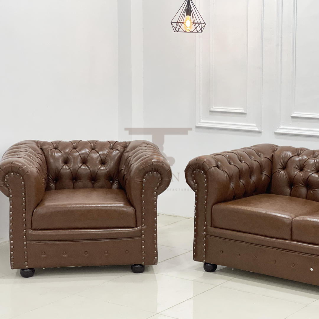 Chesterfield 5 - SEATER SOFA SET
