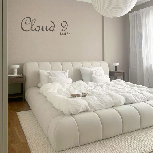 Cloud 9 Bed Set (Bed+Side Tables)