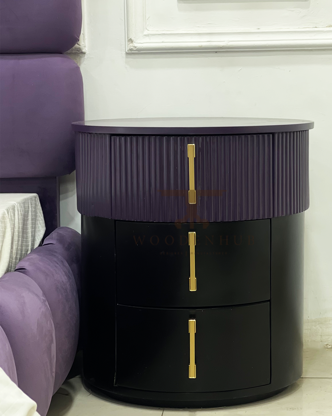 Bubble Bed Set (Bed+Side Tables)
