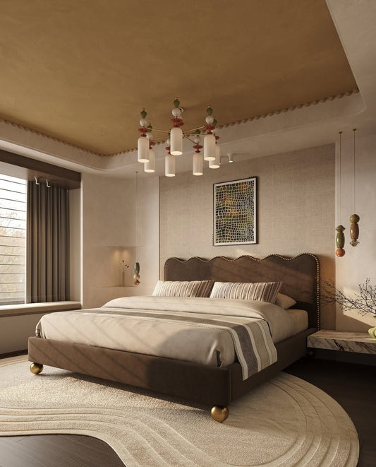 Ivora Bed + side tables